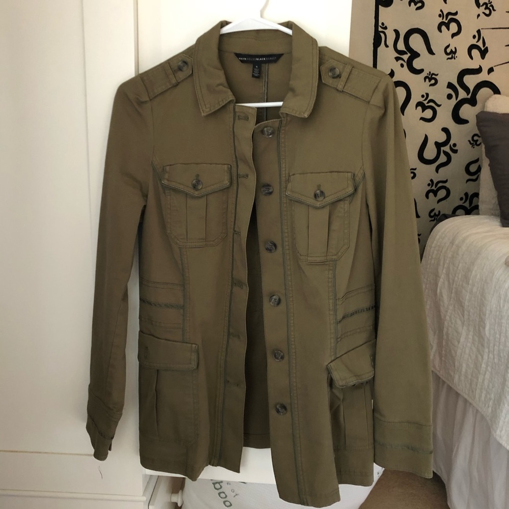 White House Black Market Utility Jacket